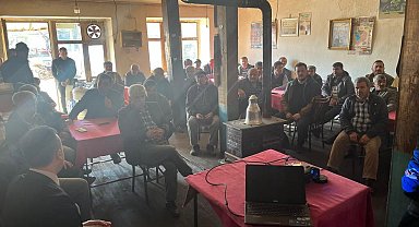 Beyşehir'de çiftçi eğitim toplantıları sürüyor