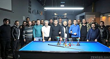 Bilardoda ödüller sahiplerini buldu