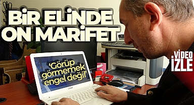 Bir elinde on marifet