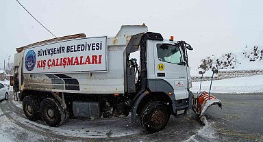 Büyükşehir, karla mücadele için teyakkuzda