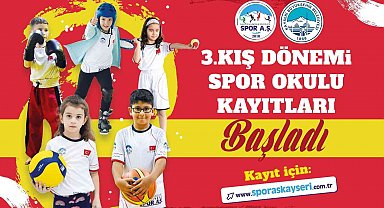 Büyükşehir Spor A.Ş.'nin 3'üncü Kış Dönemi Spor Okulu kayıtları başladı