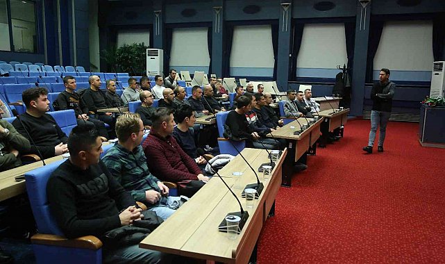 Büyükşehirden yeni itfaiye personellerine iş güvenliği eğitimi