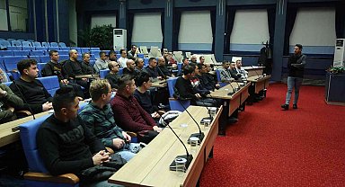 Büyükşehirden yeni itfaiye personellerine iş güvenliği eğitimi