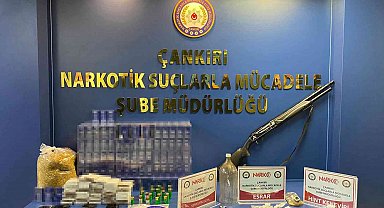 Çankırı'da uyuşturucu operasyonu: 10 gözaltı