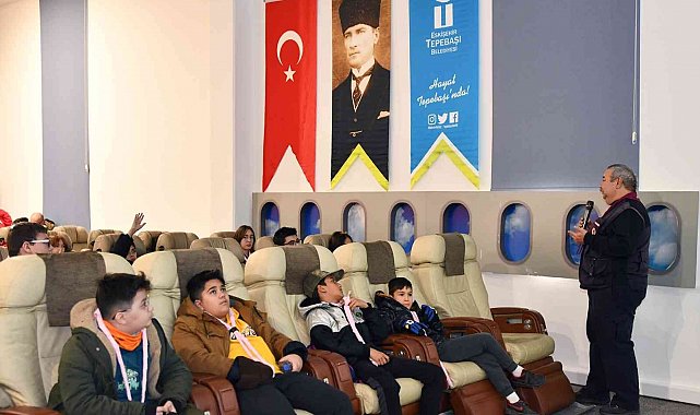 Çocuklar izciliği ve iklimi öğreniyor