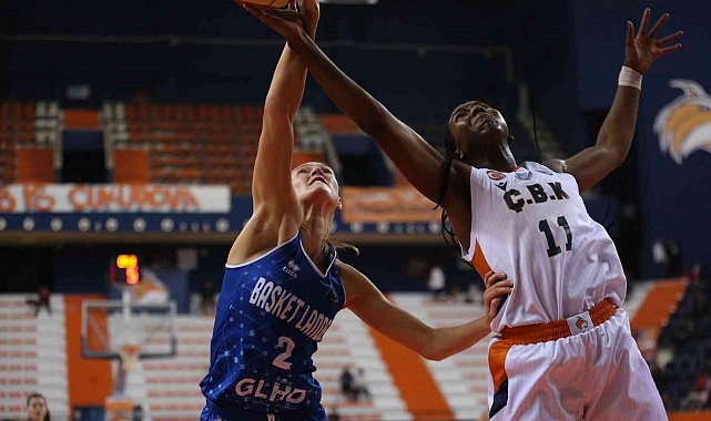 Çukurova Basketbol, Basket Landes'i rahat geçti