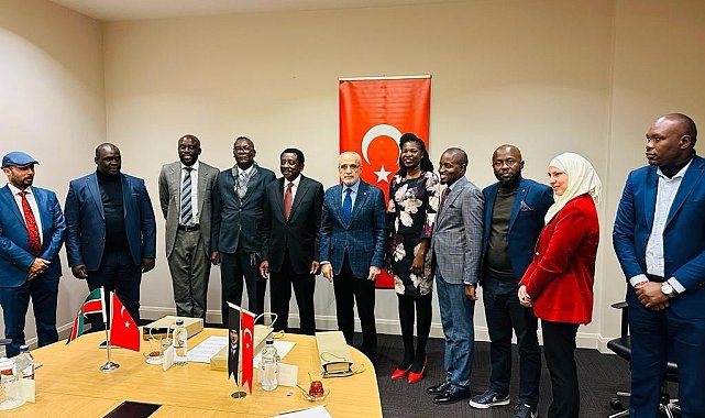 Cumhurbaşkanı Başdanışmanı Topçu, Kenya'nın Sıaya Bölge Valisi Orengo'yu ağırladı