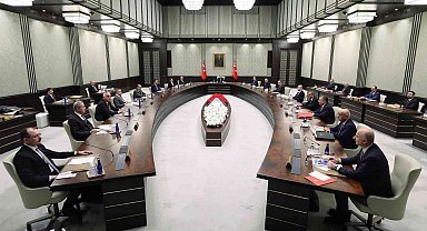 Cumhurbaşkanlığı Kabinesi, Cumhurbaşkanı Recep Tayyip Erdoğan başkanlığında Beştepe'de toplandı.