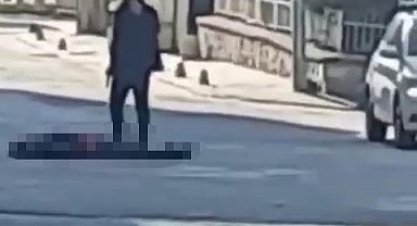 Dehşet anları kameraya yansıdı
