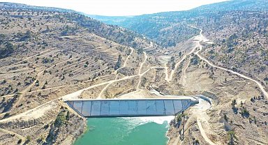 Dereyurt Göleti'nde sular yükselmeye başladı
