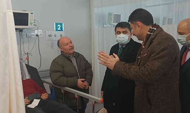 Develi'de öğrenci servisi kaza yaptı: 7 yaralı