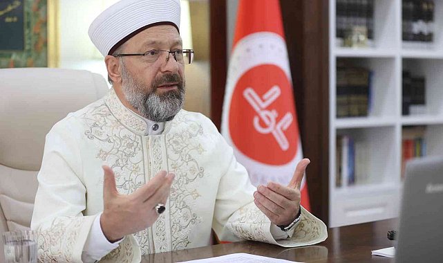 Diyanet İşleri Başkanı Erbaş: "Gençlerimize ne kadar iyi rehberlik yaparsak geleceğimiz de o kadar güzel olur"