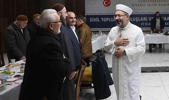 Diyanet İşleri Başkanı Erbaş: "İslam, toplumsal dengenin ilacıdır"