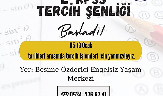 Engel tanımayan Büyükşehir'den E-KPSS tercih şenliği