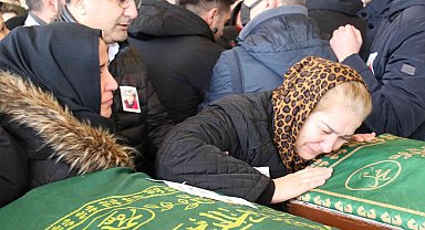 Eski milli futbolcu Ümit Özat'ın babası Ali Özat son yolculuğuna uğurlandı