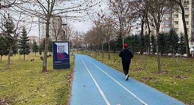 Eskişehirliler yeni yıla spor ile başladı