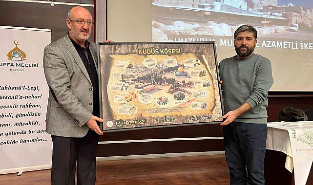 GazeteciYazar ve Savaş Muhabiri Adem Özköse'den duygu yüklü konferans