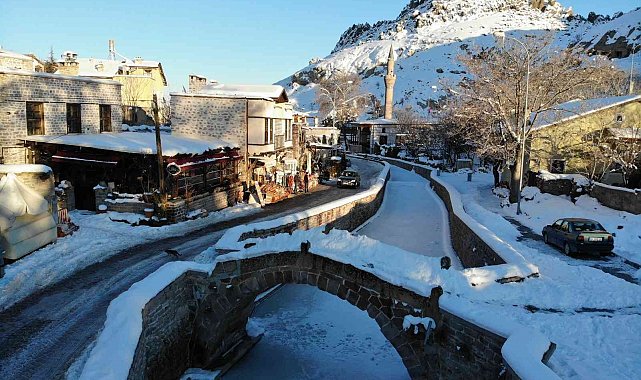 Geçen yıl kar altındaki tarihi Sille bu yıl kara hasret