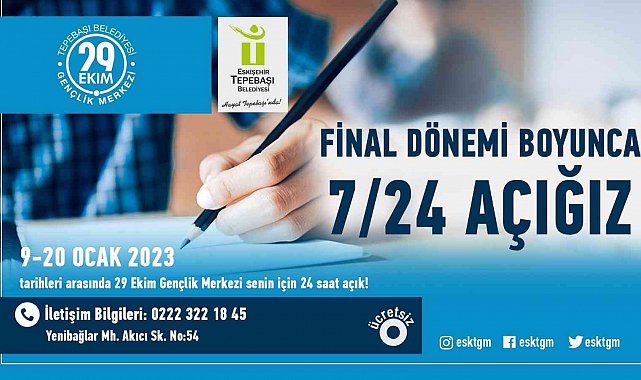 Gençler için 724 açık olacak