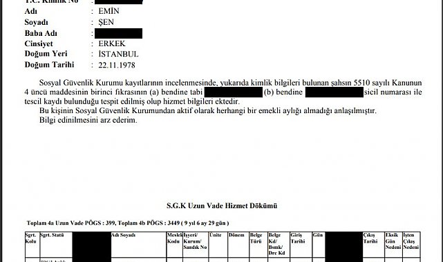 İçişleri Bakanlığından 'Emin Şen' açıklaması