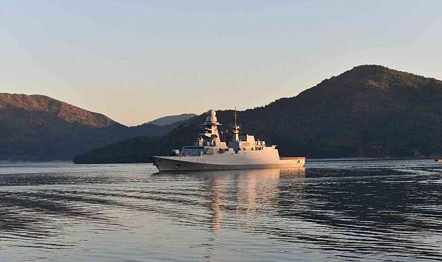 İtalyan Deniz Kuvvetlerine ait fırkateyn Aksaz'a liman ziyareti gerçekleştirdi