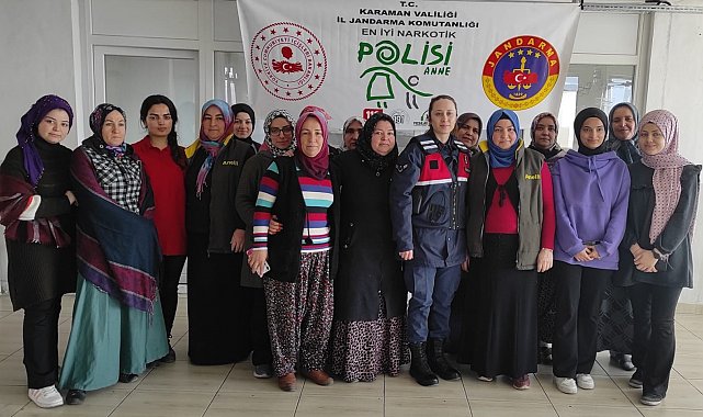 Jandarma annelere "UYUMA" projesini anlattı