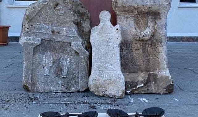 Jandarma ekiplerinden tarihi eser operasyonu