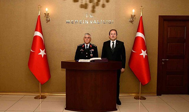 Jandarma Genel Komutanı Orgeneral Arif Çetin Mersin'de
