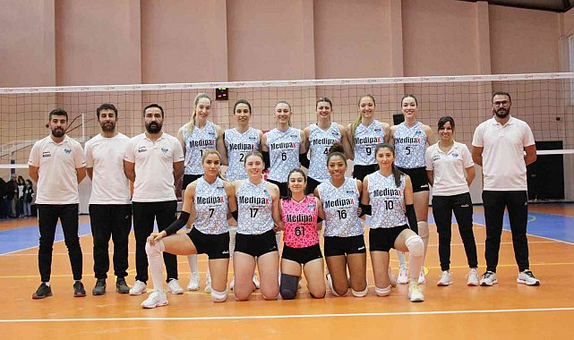 Kadınlar 1. Lig: İBA Kimya Ted Ankara Kolejliler: 3- Medipax Kayseri Atletikspor: 1