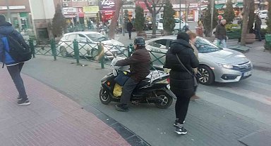 Kaldırımları onların mı yayaların mı?