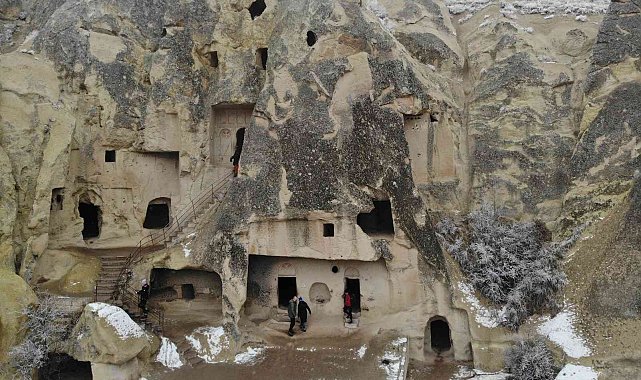 Kapadokya'yı 'sis' esir aldı