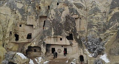 Kapadokya'yı 'sis' esir aldı