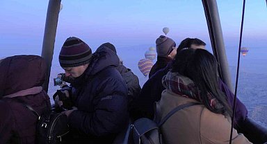 Kapadokya'yı 660 bin kişi kuş bakışı izledi