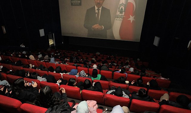 Karatay'da 17 bin lise öğrencisi sinema keyfi yaşayacak