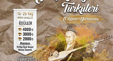 KAYMEK'ten Aşık Veysel Türkülerini Okuma Yarışması