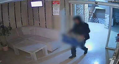 Kayseri'de 4 farklı binadan hırsızlık yapan şahıs yakalandı