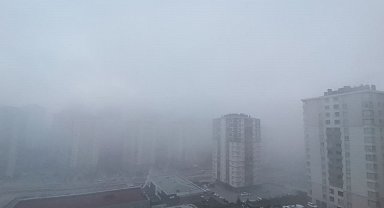Kayseri'de sis etkili oldu