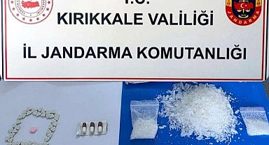 Kırıkkale'de uyuşturucu madde ile yakalanan şahıs tutuklandı