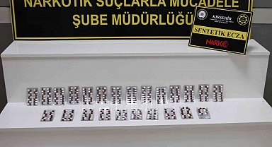 Kırşehir'de 'sentetik ecza hap' operasyonu: 2 tutuklama