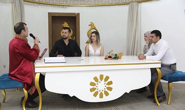 Kocasinan, 2022 yılında 3 bin 138 mutlu evliliğin temelini attı