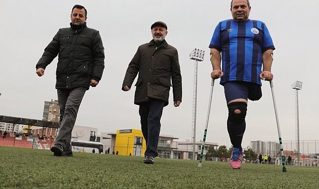 Kocasinan Belediyesi'nin Ampute Futbol Takımı'nda Hedef Şampiyonluk