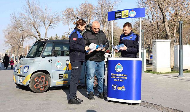 Konya Büyükşehir Tüketici Hakları Zabıta Amirliği çalışmalarını sürdürüyor