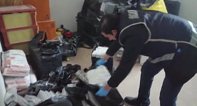 Konya'da yüz binlerce lira değerinde kaçak sigara ele geçirildi