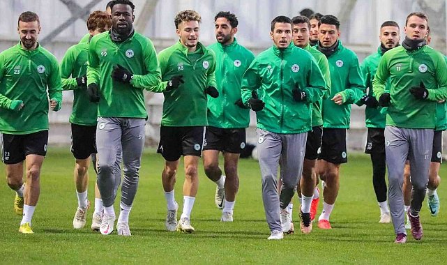 Konyaspor, Ankaragücü maçı hazırlıklarını tamamladı