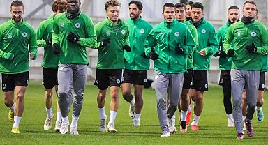 Konyaspor, Ankaragücü maçı hazırlıklarını tamamladı