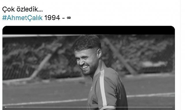 Konyaspor'dan Ahmet Çalık paylaşımı