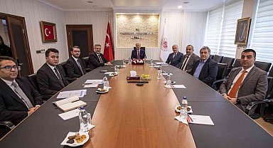 KSO Başkanı Büyükeğen, Bakan Bilgin'e Konya sanayisinin taleplerini iletti