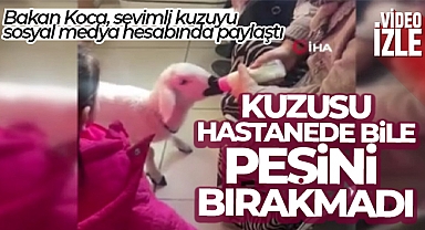 Kuzusu hastanede bile peşini bırakmadı