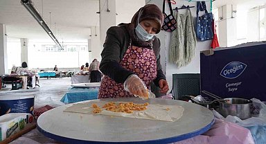 Maharetli kadınlar üretip kazanıyor