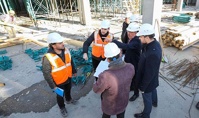 Meram Yaka Sosyal Tesisi hızla yükseliyor
